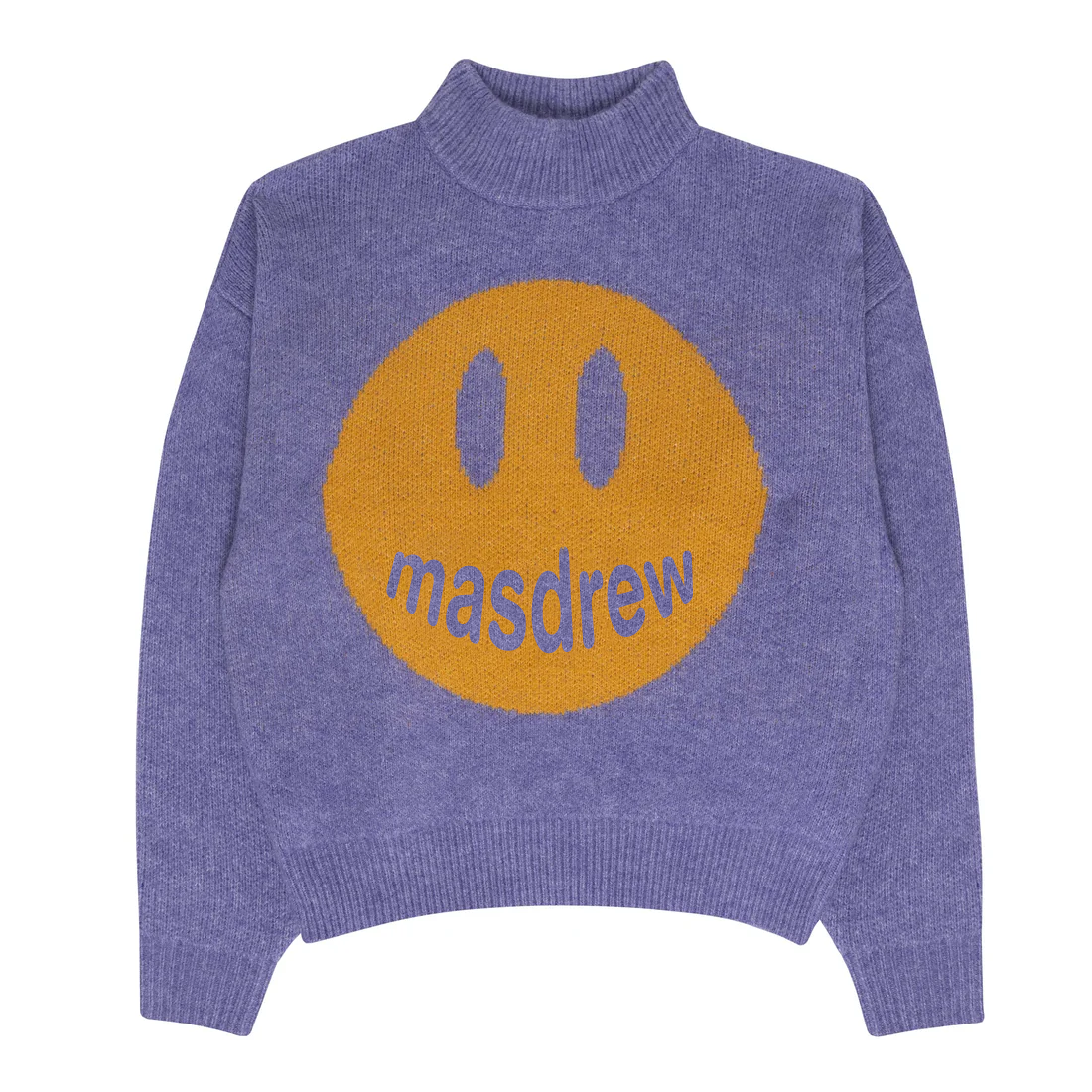 Mascot Funnel Neck Sweater Heather Amethyst