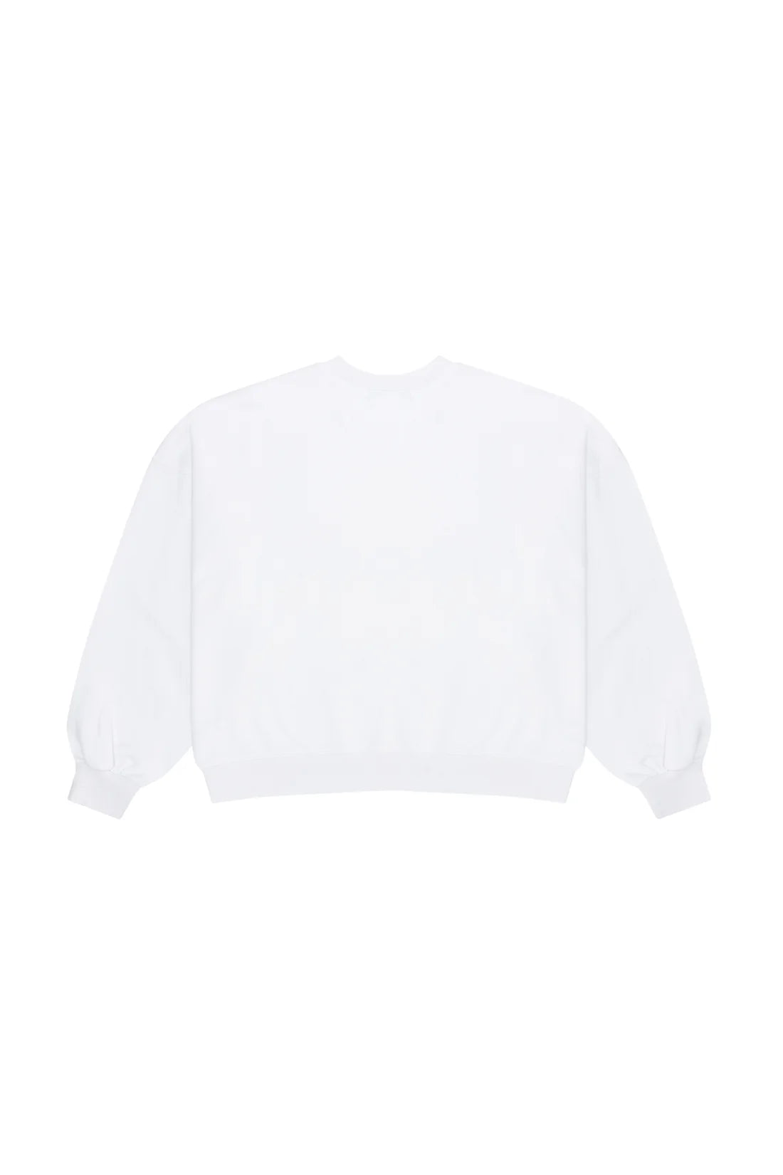 Infinite Joy Boxy Crewneck White